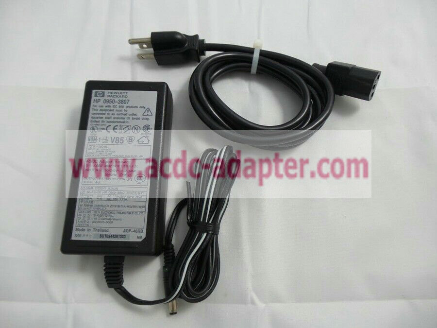 NEW HP 0950-3807 Printer/Scanner 40W 18V 2.23A AC Adapter Power Supply
